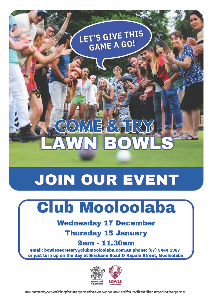 come and try bowls