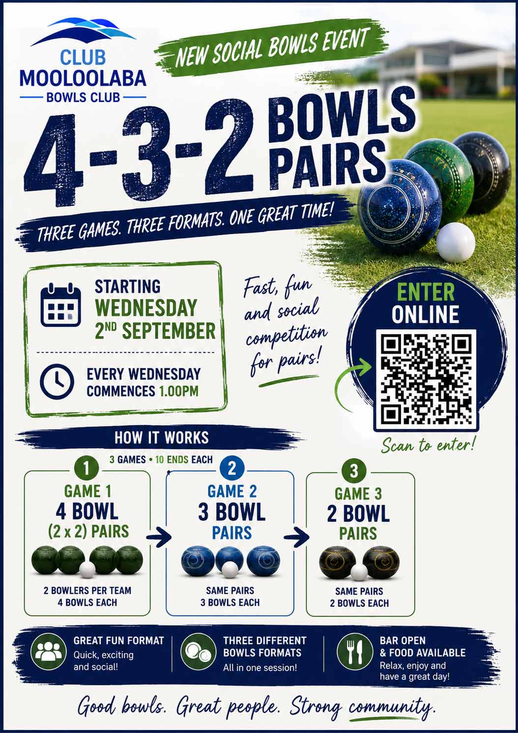 4-3-2 bowls pairs